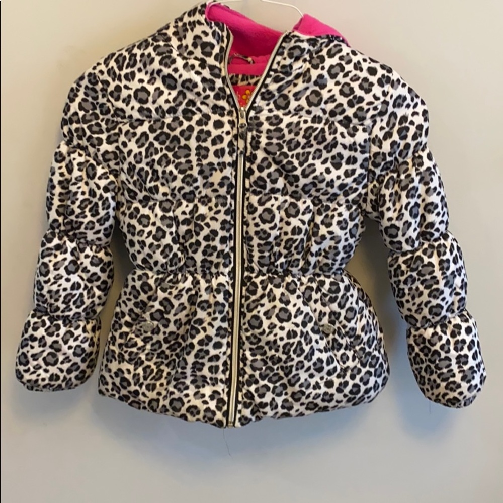Girls size 7/8 hooded coat
